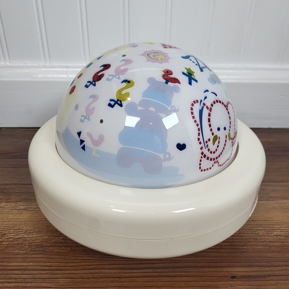 Vintage 1987 TOMY LULLABY LIGHT SHOW MUSICAL & PROJECTION BABY NIGHT LIGHT WBOX - Picture 6 of 17